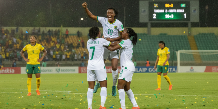 Tanzania stuns Banyana Banyana 2-1 in Women's AFCON with Ubamba winner