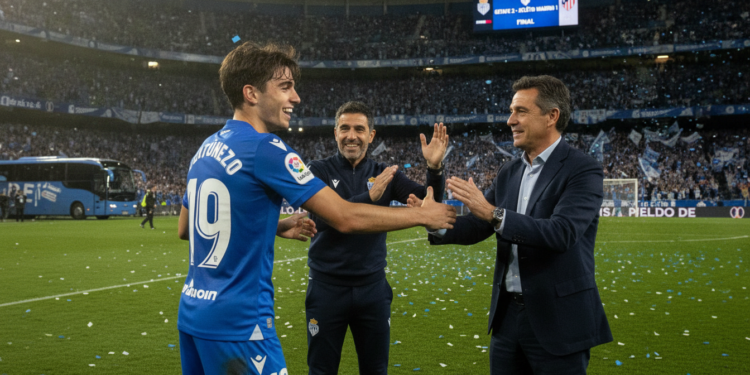 Getafe unveils 17-year-old Álvaro Gutiérrez after scoring winner against Atlético