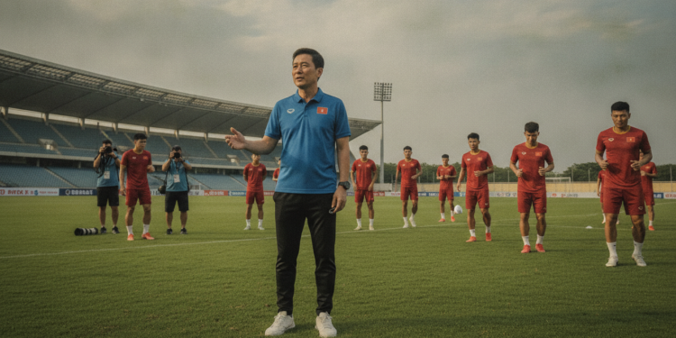 Vietnam coach Kim Sang-sik dismisses pressure ahead of Singapore clash