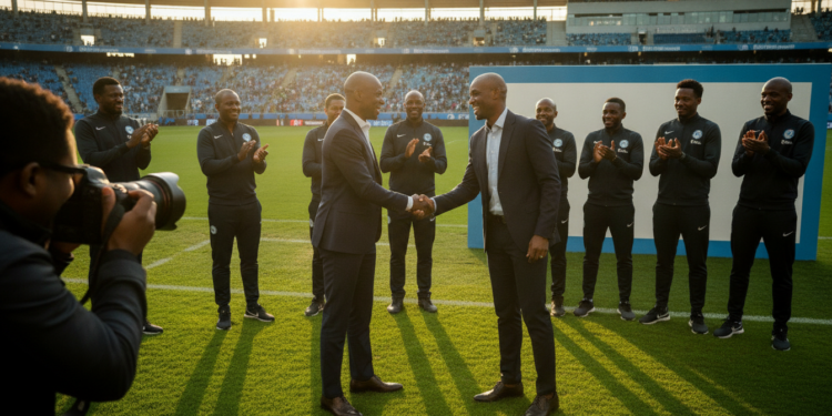 Reneilwe Letsholonyane set to join FC Platinum as assistant coach
