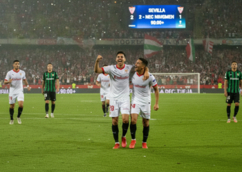 Sevilla beat NEC Nijmegen 2-1 as Isaac Romero and Ibra Sow score