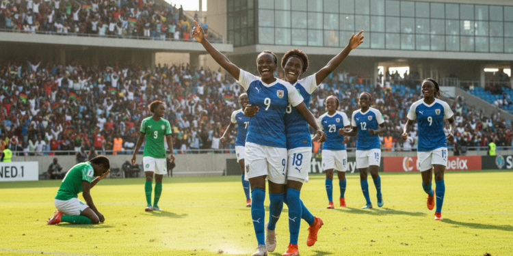 Malawi stun Nigeria in WAFCON debut as Chawinga sisters shine