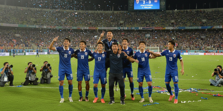 Thailand secures 2-0 win over Malaysia to top Group B