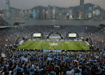 Manchester City and Inter Milan draw thousands to Hong Kong's Kai Tak