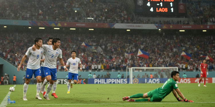 Philippines mount second-half comeback to beat Laos 4-1 in ASEAN Hyundai Cup