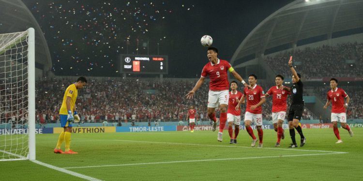 Indonesia secures late 3-0 ASEAN Hyundai Cup win over ten-man Timor-Leste