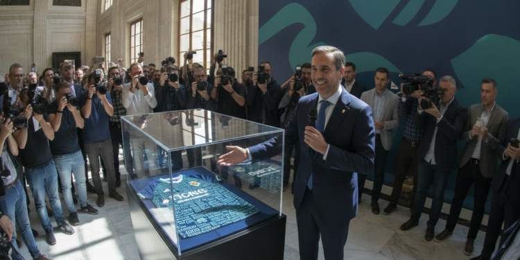Málaga CF unveils 2026/27 third kit featuring names of 103 municipalities