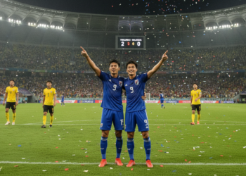 Thailand defeats Malaysia 2-0 to claim Group B lead in ASEAN Hyundai Cup