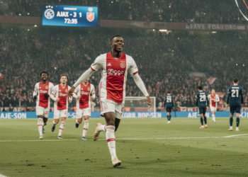 Arokodare announces arrival with Ajax debut goal in 3-1 win