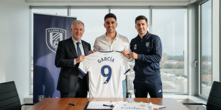 Gonzalo García completes move to Fulham as Real Madrid keep 30%