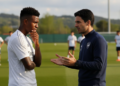 Arsenal pursue Vinicius Junior as Arteta personally courts Real Madrid winger