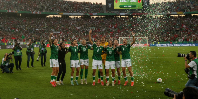 Algeria reach 2026 Women's Africa Cup of Nations quarter-finals with 2-0 win