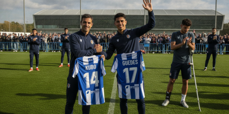 Real Sociedad welcome Take Kubo and Gonçalo Guedes back as Gorrotxategi sidelined