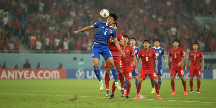 Thailand's Waris Choolthong header propels team closer to ASEAN Hyundai Cup semis