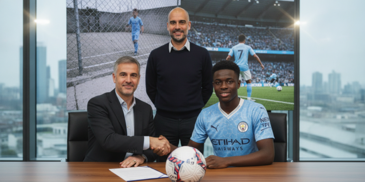 Jeremy Monga completes Manchester City move after meteoric rise from cage football