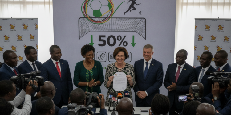 Zimbabwe government approves 50% cuts to football match-day levies and fees