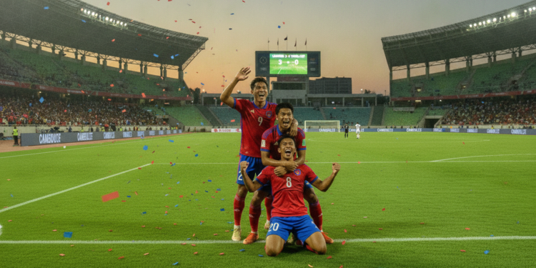 Cambodia secures 3-0 win over Timor-Leste to boost ASEAN Hyundai Cup hopes
