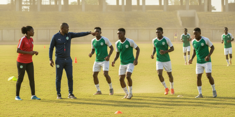 Flying Eagles make defensive changes ahead of Côte d'Ivoire WAFU B semi