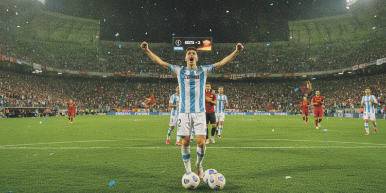 Hugo González hat-trick in four minutes secures Celta victory in Italy