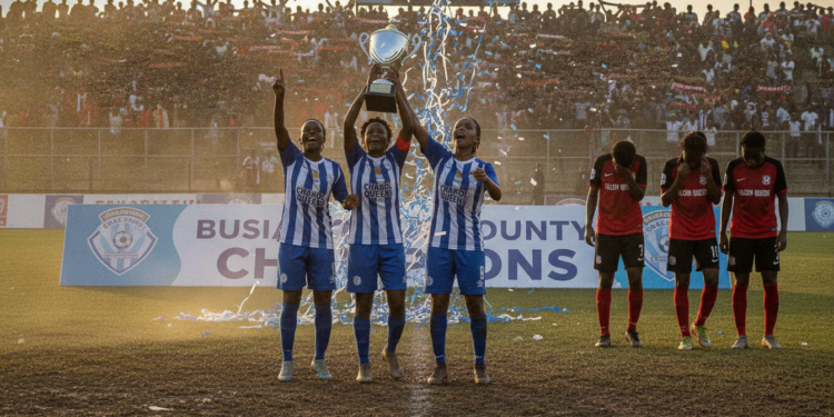 Chakol Queens retain Busia county title after 1-0 win over Falcon Queens
