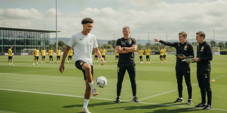 Newcastle United targets Felix Nmecha with Dortmund insisting on €100–120m
