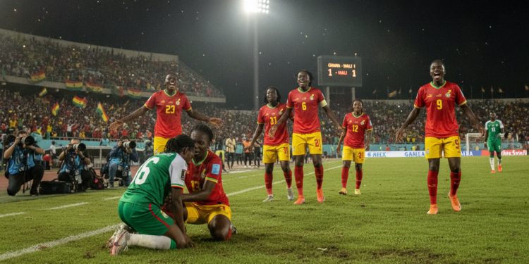Ghana Secure Women's AFCON 2026 Quarter-Final Spot After 1-1 Draw With Mali