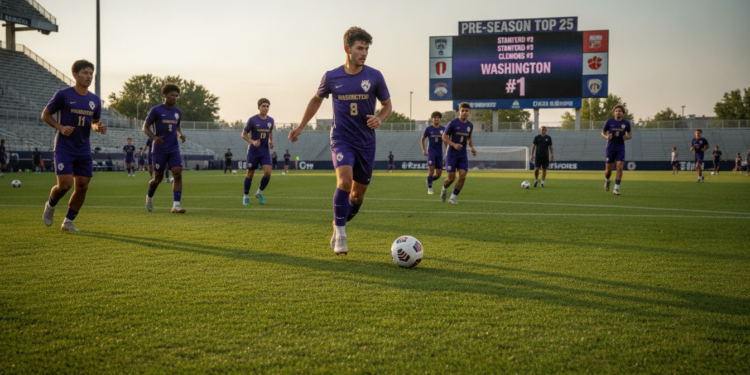 TDS releases preseason men's college top 25 with Washington leading
