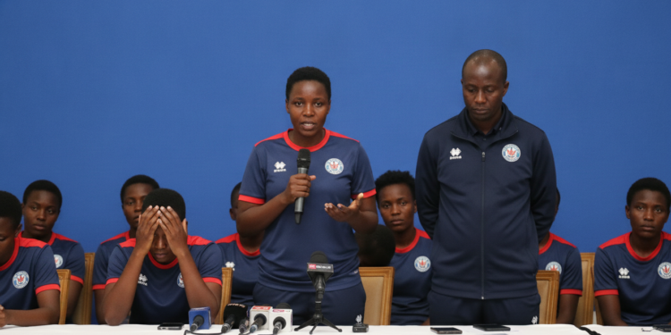 Harambee Starlets captain defends coach Odemba and blames players for WAFCON collapse
