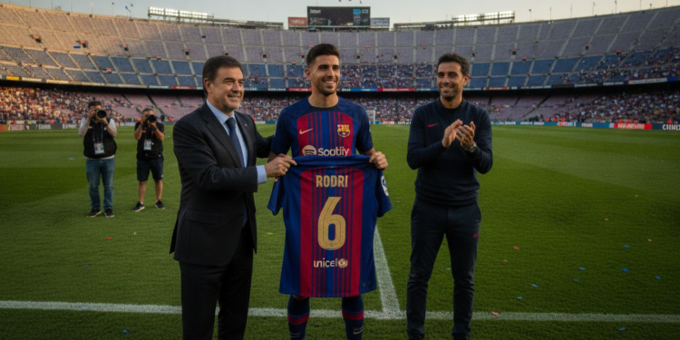 Rodri chooses Barcelona in rare U-turn away from Real Madrid