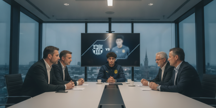 Borussia Dortmund targets Giannis Konstantelias after Adeyemi's Barcelona move